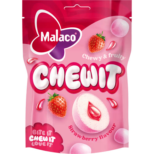 Malaco Strawberry Chewit 115g