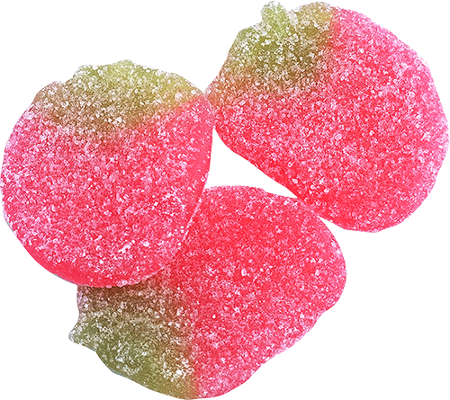 Malaco sukker jordbær 3kg