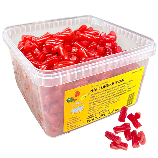 Hallonskruvar 2,2kg
