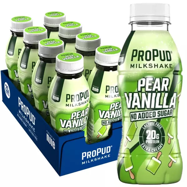 ProPud Milkshake Pære Vanilje 8x 33cl