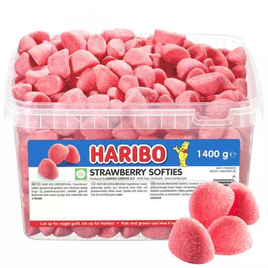 Haribo Strawberry Softies 1,4kg