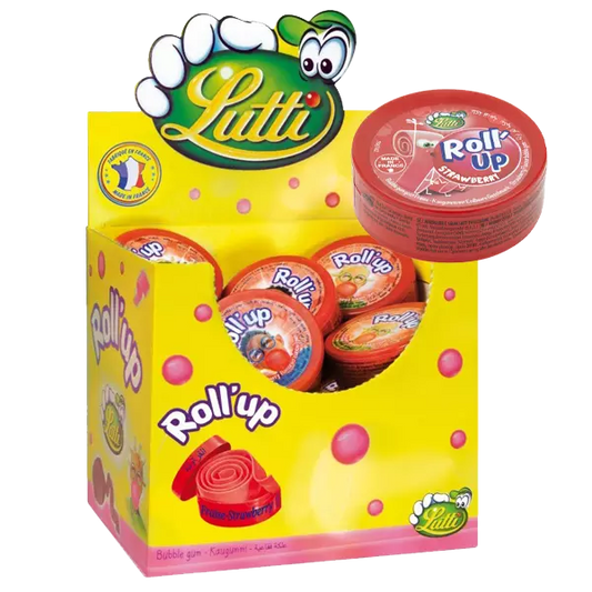 Lutti Roll-Up Strawberry 24-pack