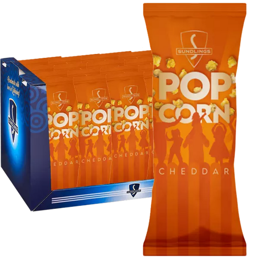Sundlings Popcorn Cheddar 24st 100g