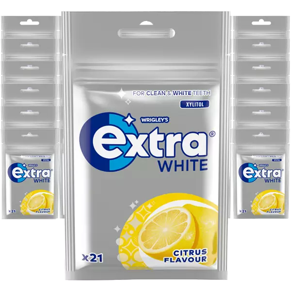 Extra White Citrus 30-pack