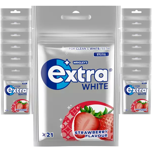 Extra White Strawberry 30-pack