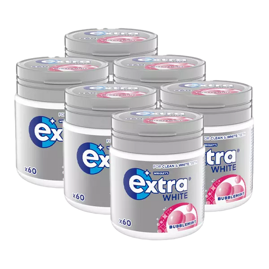 Extra White Bubblemint 6-pack