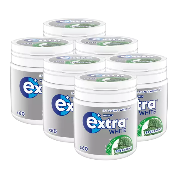 Extra White Spearmint 6-pack