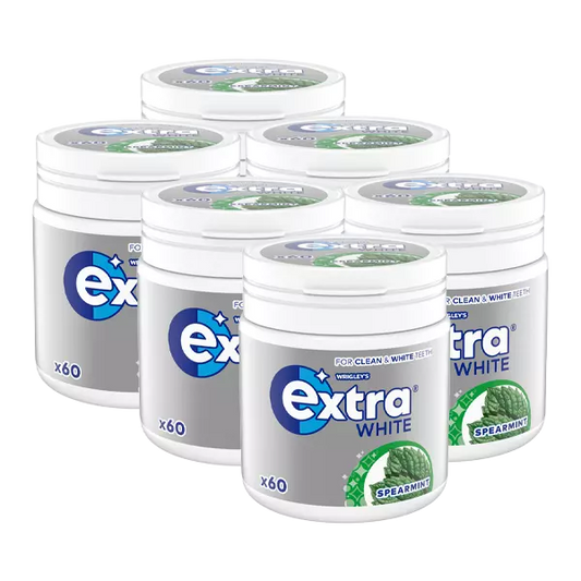 Extra White Spearmint 6-pack