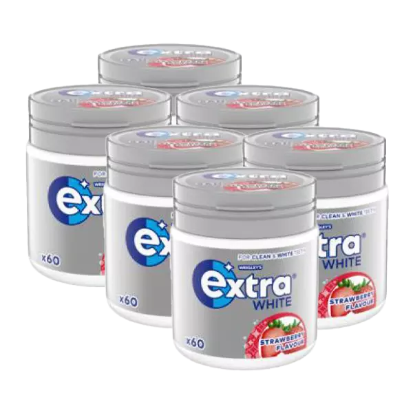 Extra White Strawberry 6-pack