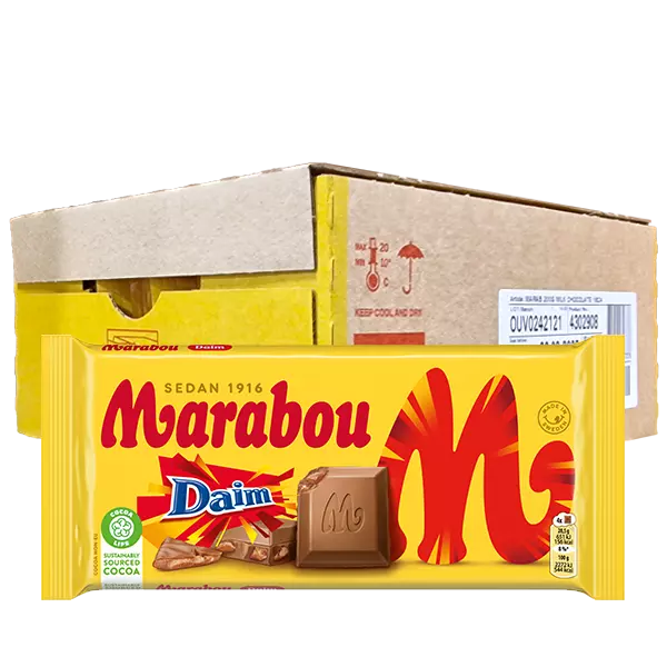 Marabou Daim 160g x 15 stk
