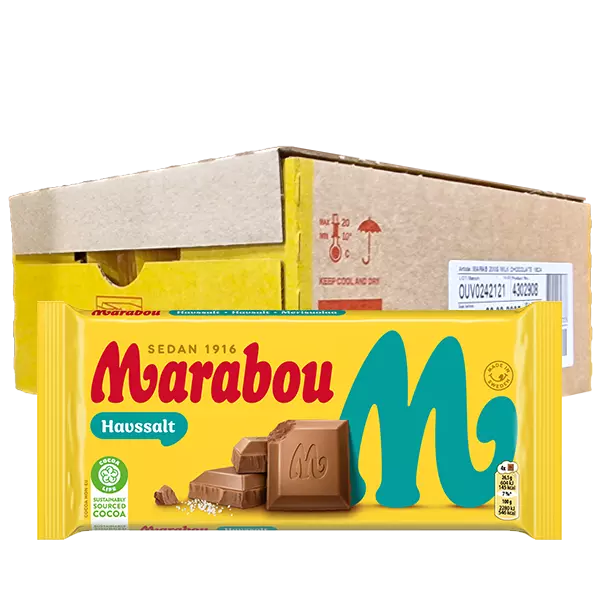 Marabou Havssalt 160g x16