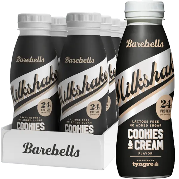 Barebells Milkshake Cookies & Cream 33cl x 8 st
