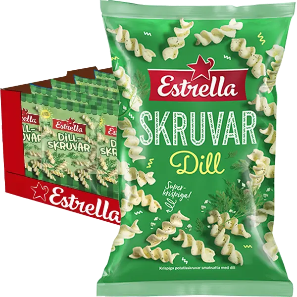 Estrella Dillskruvar 80g x 12st