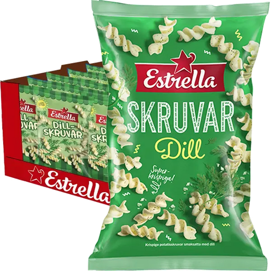 Estrella Dillskruvar 80g x 12st
