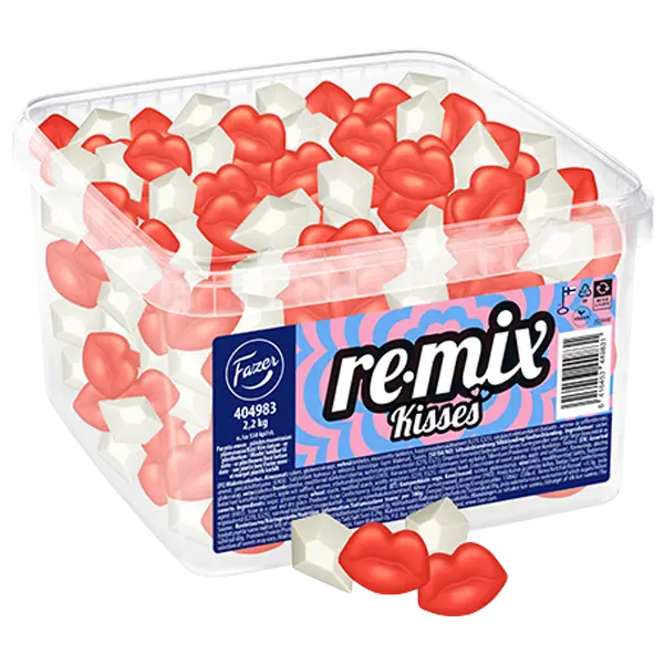 Fazer Remix Kisses 2,2kg