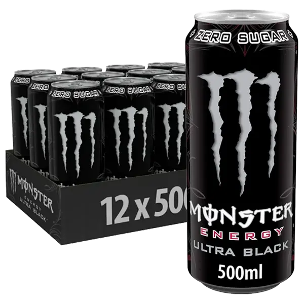 Monster Energy Ultra Black 12st x 500ml
