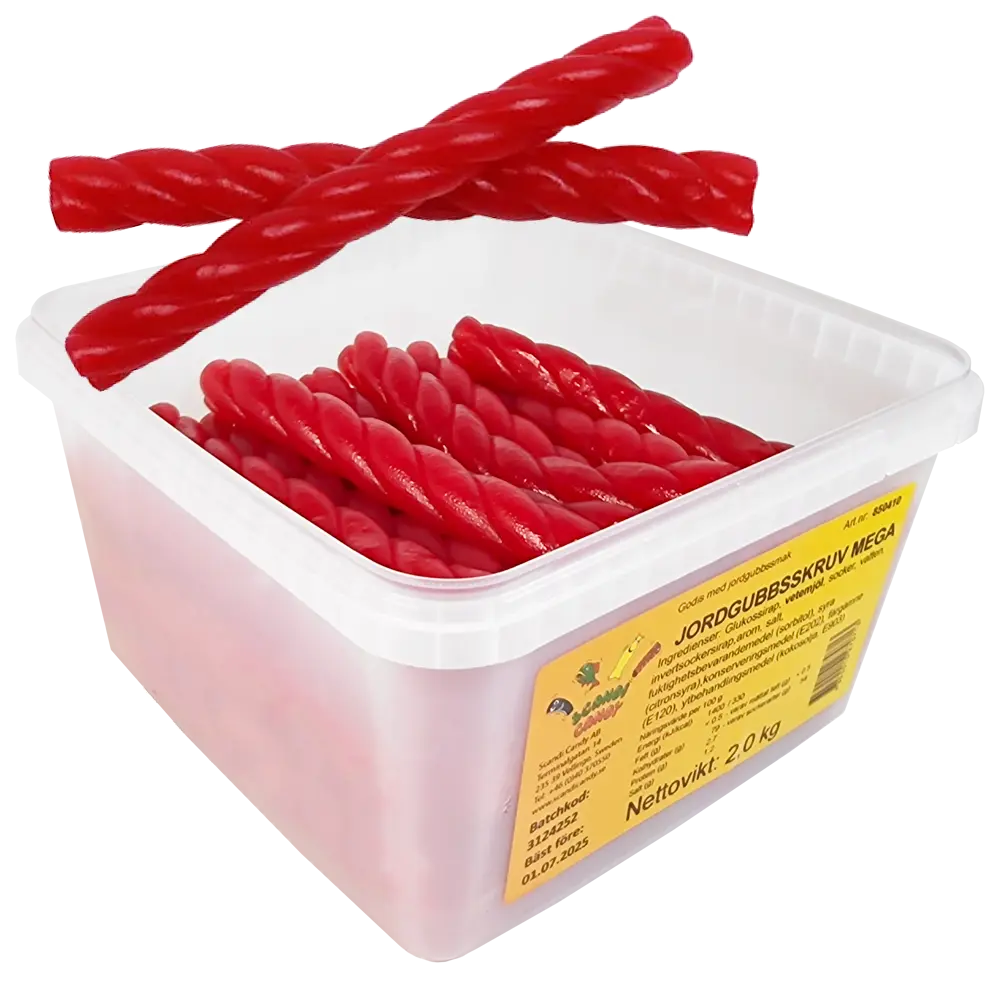 Jordgubbskruv Mega Size 2kg
