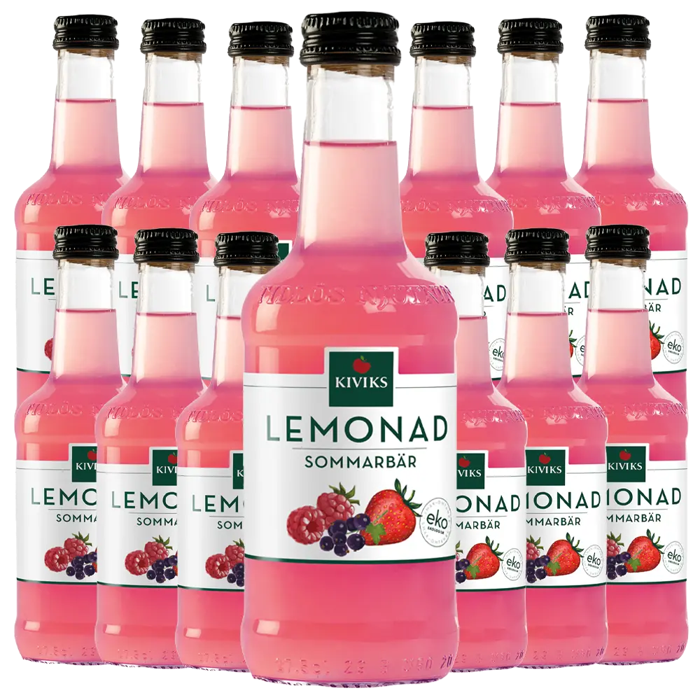 Kivik Lemonad Eko Sommarbär 12x 27,5cl