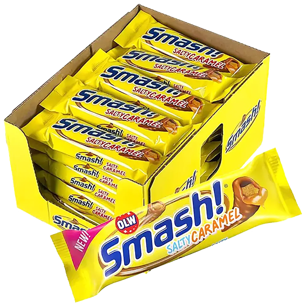 25st - Smash Bar Salty Caramel 40g