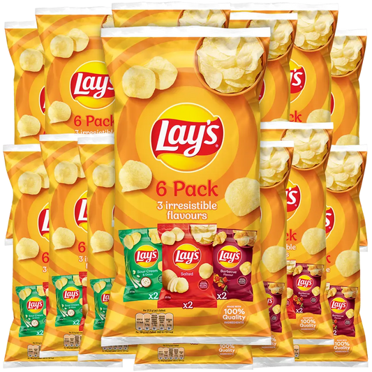 Lays 6-pack 165g x 14st