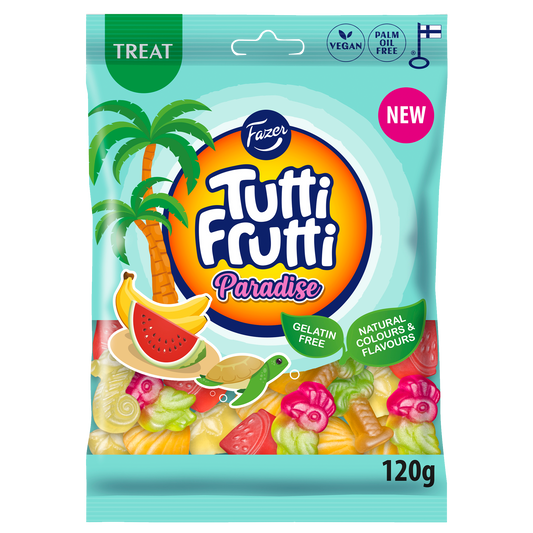 Fazer Tutti Frutti Paradise 120g