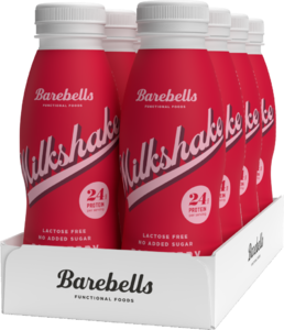 Barebell's Milkshake Bringebær 8-pakning