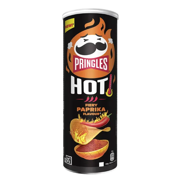 Pringles sterk, sterk paprika 160 g