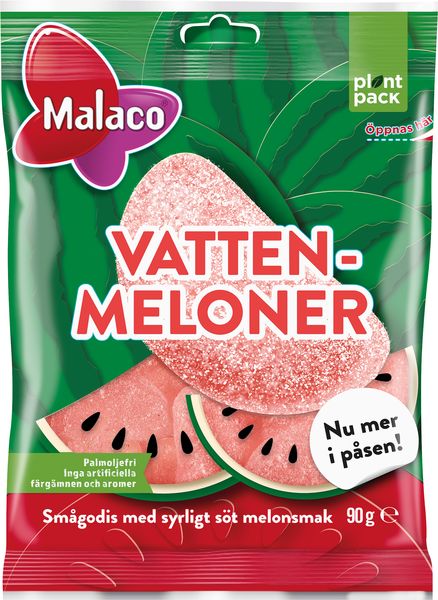 Malaco Vannmelon 90g x 28 stk