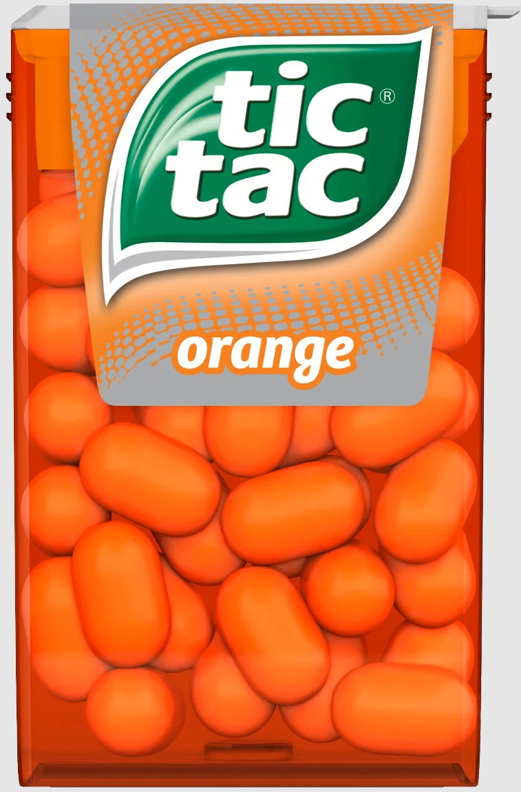 Tic Tac Orange 18g x 12st
