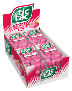 Tic Tac Strawberry 18g x 12st