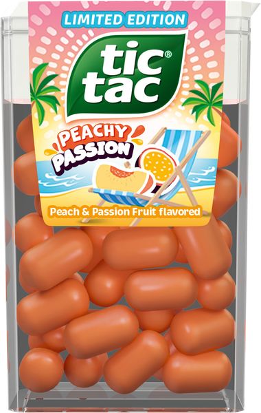 Tic Tac Peach Passion 18g x 12st