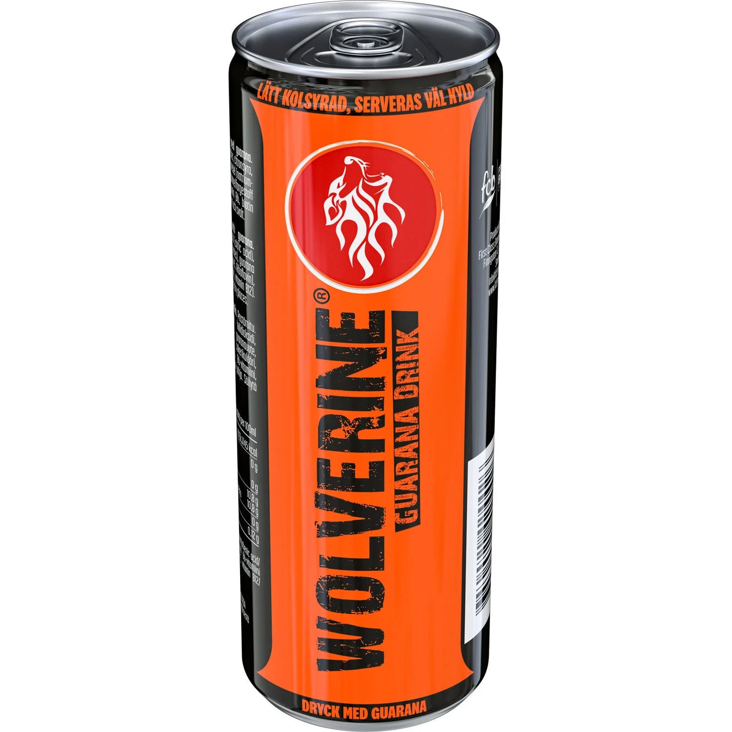 Energidryck Wolverine Guarana 250 ml