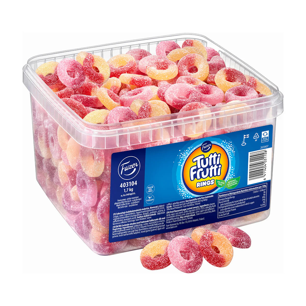 Tutti Frutti Rings 1,7kg