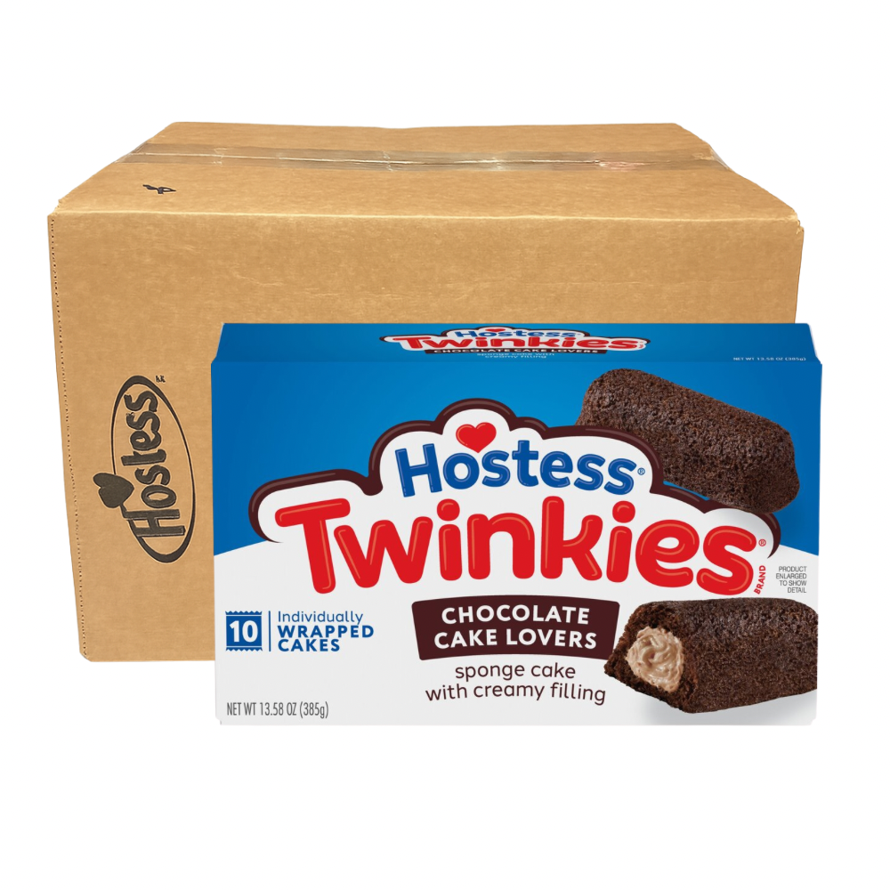 Hostess Twinkies sjokoladeelskere 6 stk x 10 stk x 385 g