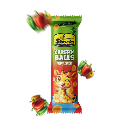 Shocks Crispy Balls Sweet Pepper 20g