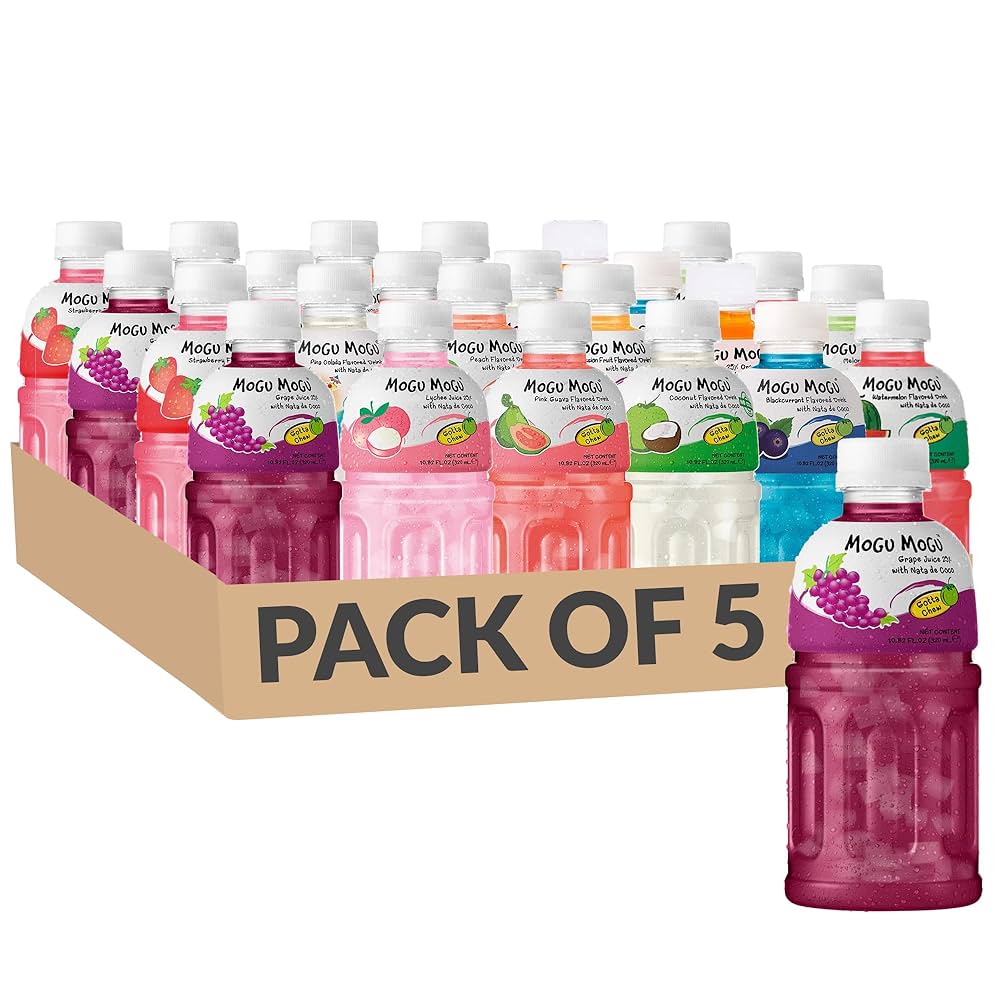 Mixpack Mogu Mogu Dricka 320ml x 5 smaker