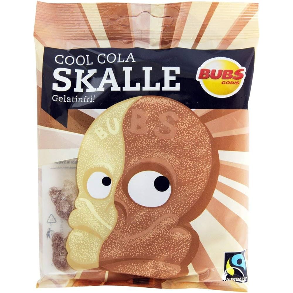 BUBS COLA SKALLE 90G