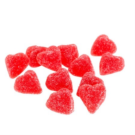 Aroma Röda Hjärtan Sockrade 4kg