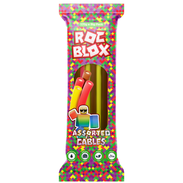 RocBlox – Blandade Godisremmar Roblox godis 170g