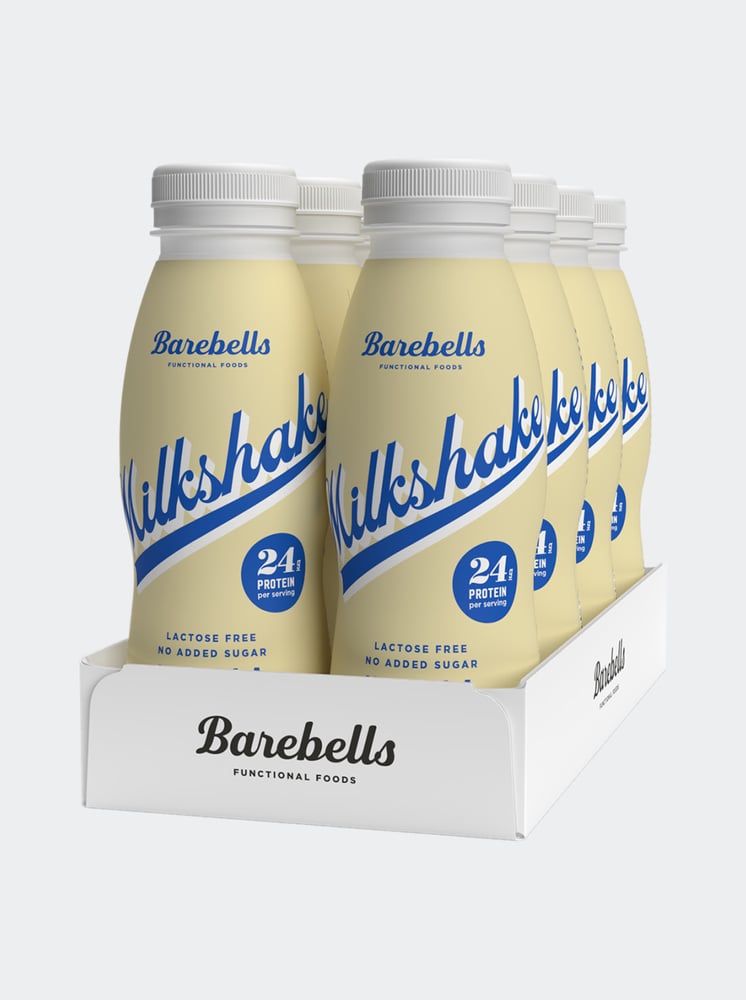 Barebell's Milkshake Vanilje 8-pakning