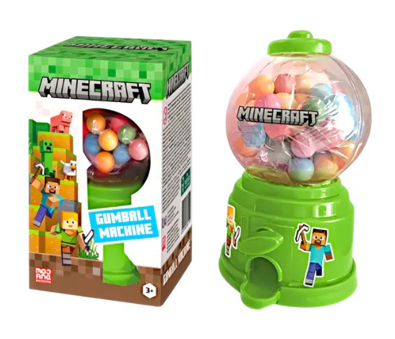 Minecraft Gumball Machine 100g