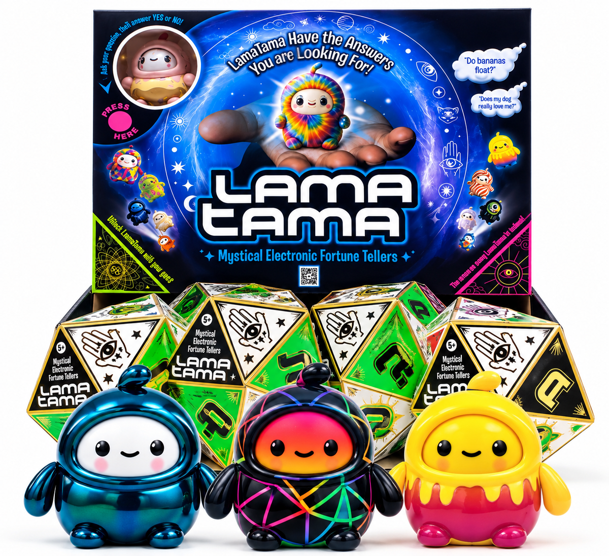 LamaTama Blind Box elektronisk samlarfigur 6 cm serie 3 (26 figurer)