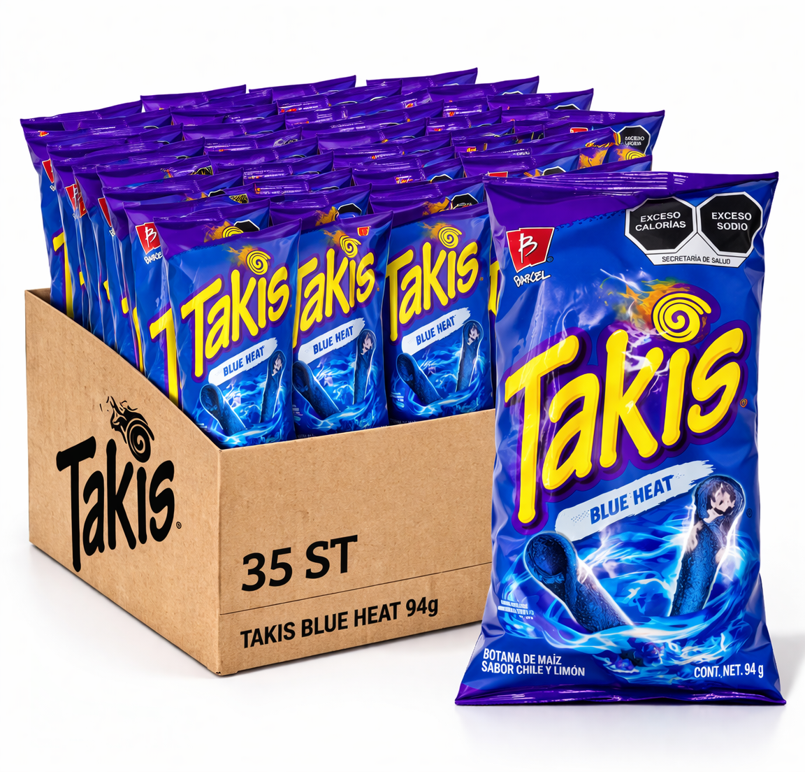 Takis Blå Varme 92,3 g