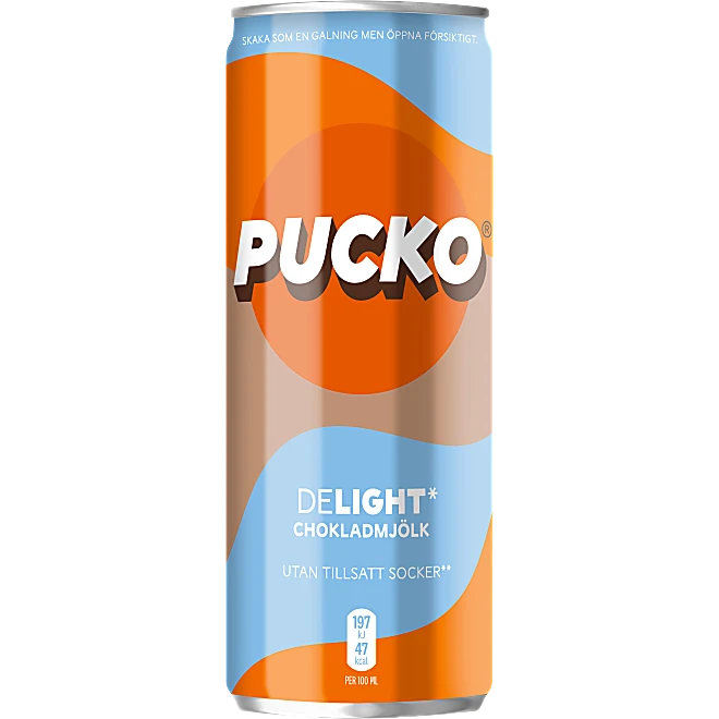 Chokladmjölk Pucko Delight 250ml