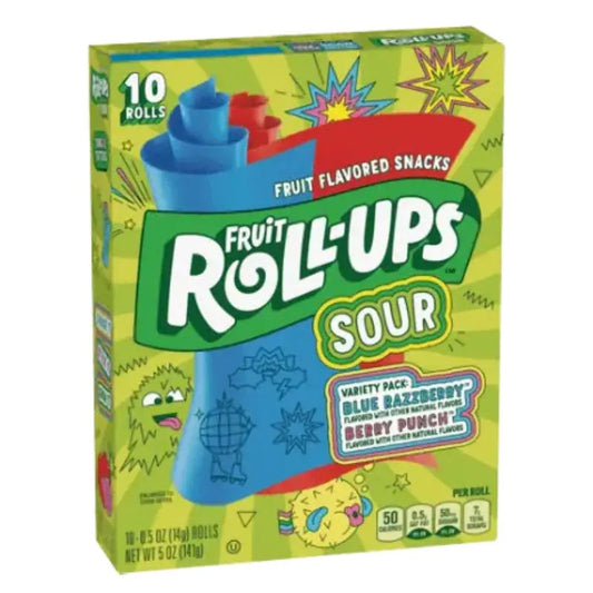Fruit Roll-Ups Sour 10-pack