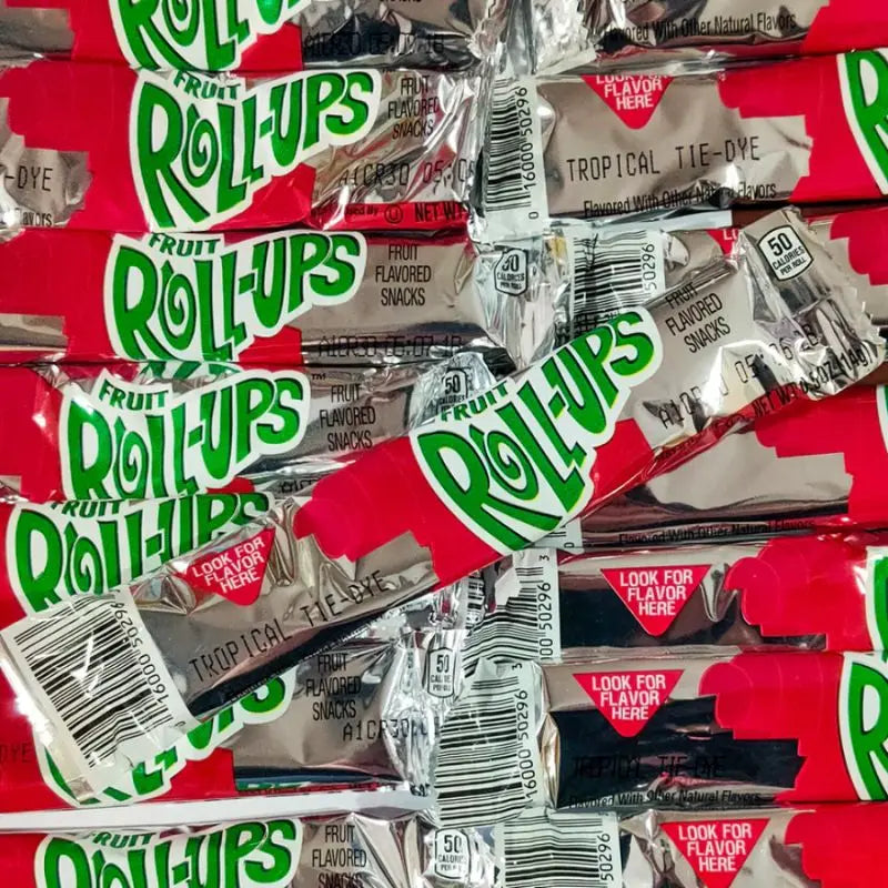 Fruit Roll-Ups Strawberry & Tropical Tie-Dye 1st