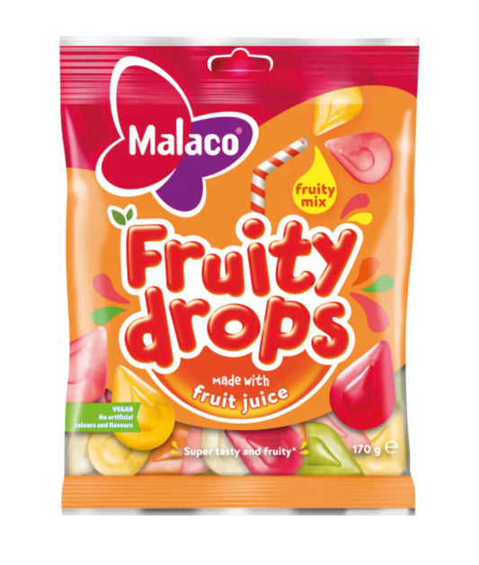Malaco Fruity Mix Fruity Drops 110g