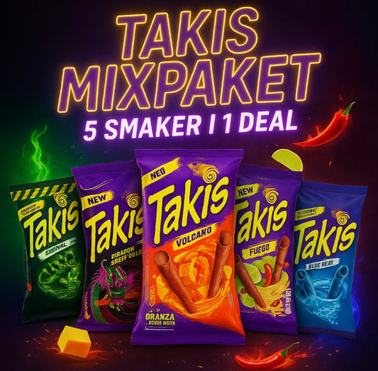 Takis Mixpaket â 5 smaker