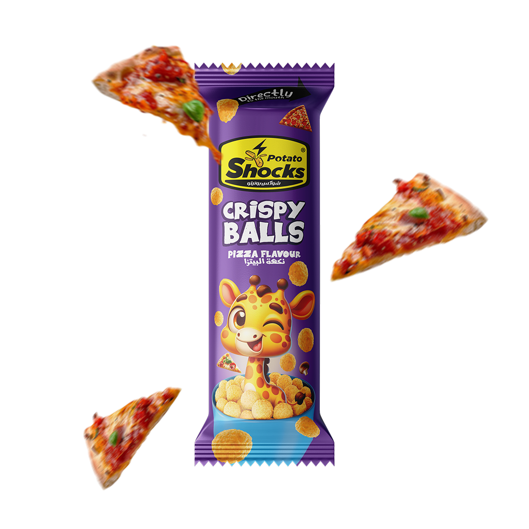 Shocks Crispy Balls Pizza 20g 12pack