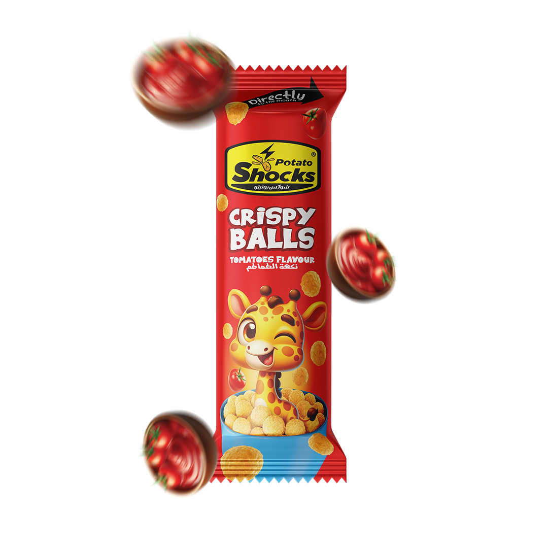 Shocks Crispy Balls Tomatoes 20g 12pack